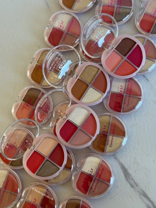 Producto - PALETA DE SOMBRAS DURAZNO X4 - TEJAR - CAJA DE 24 UNIDADES
