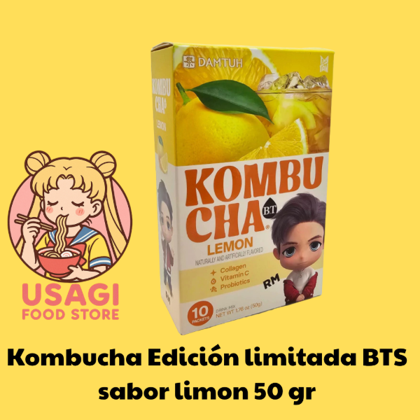 Producto - Kombucha Edición limitada BTS sabor limon 50 gr.