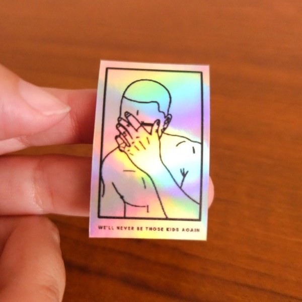 Producto - 4CM TORNASOLADO UV WE'LL NEVER BE THOSE KIDS AGAIN