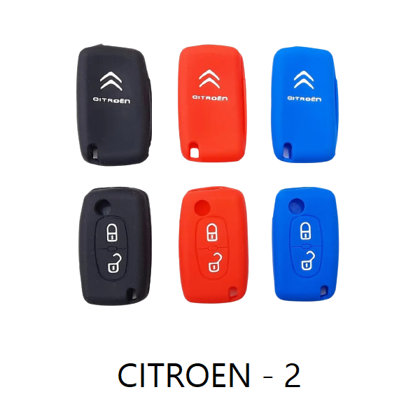 Producto - FUNDA DE SILICONA CUBRE LLAVE CITROEN 2