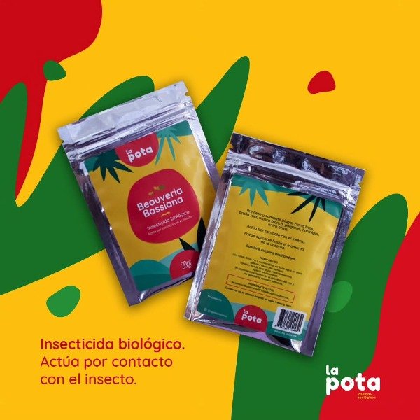 Producto - Bioinsecticida Beauveria Bassiana La Pota x 20 gramos - 2