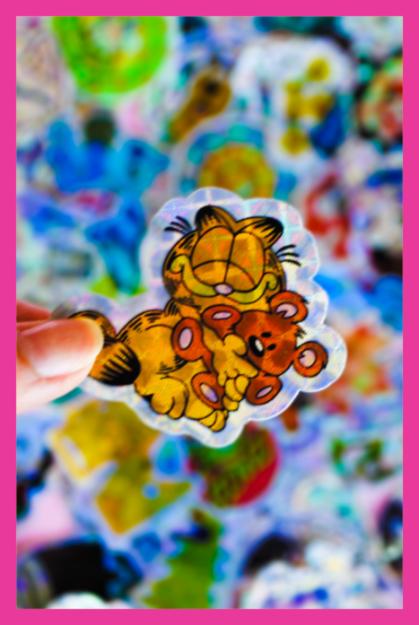Producto - Stickers de vinilo holográfico (unidad)