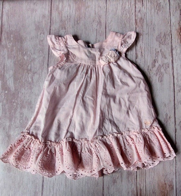 Producto - VESTIDO ROSA MIMO 6 A 9 MESES