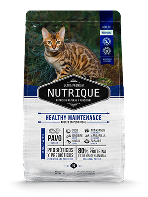 Producto - Nutrique Young Adult Cat Healthy Maintenance x 2 kg