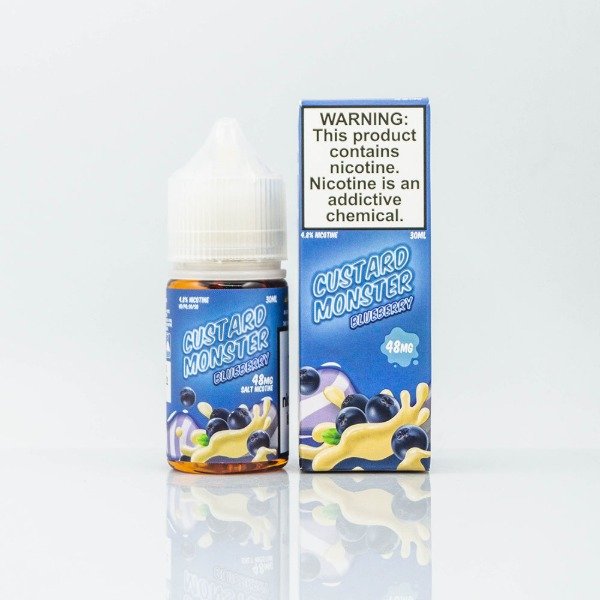 Producto - (SALT NIC) JAM MONSTER CUSTARD MONSTER - 48MG - BLUEBERRY