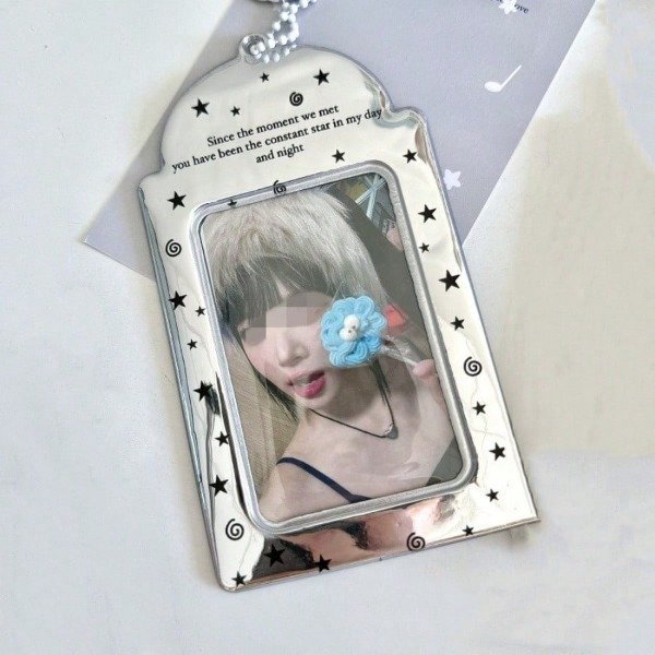 Producto - Holder plateado con estrellitas