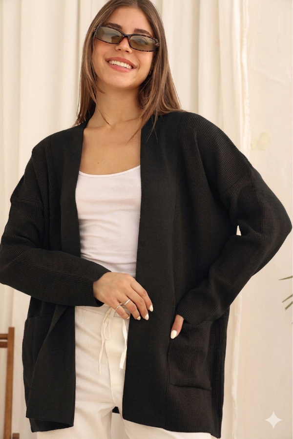 Producto - Cardigan Manhattan Negro