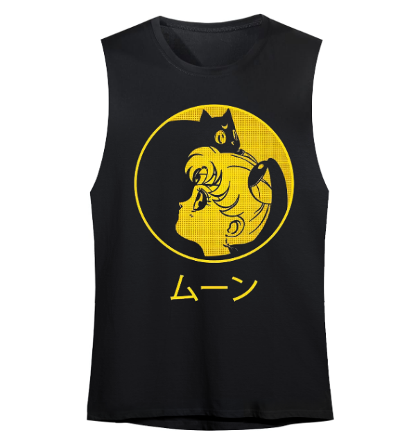 Producto - Musculosa Sudadera Sailor Moon Anime M4