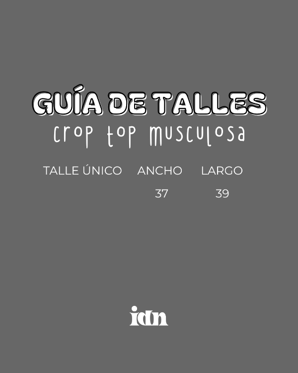 Producto - Crop top musculosa gris