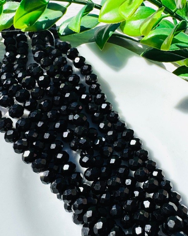 Producto - TIRA CRISTAL DE ROCA NEGRO 6MM