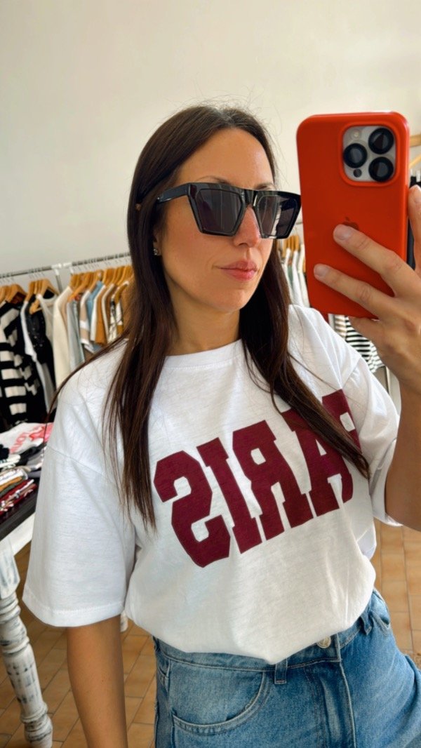 Producto - Remera Paris blanca