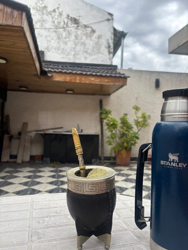 Producto - imperial de alpaca con bolitas de acero, interior de calabaza