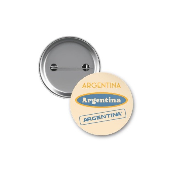 Producto - Pin Botón ARGENTINA x3