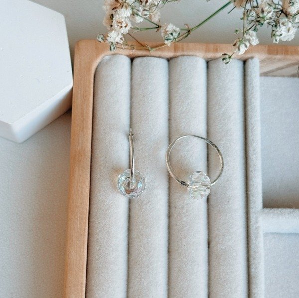 Producto - Aros Argolla Dana Plata 925 - 5