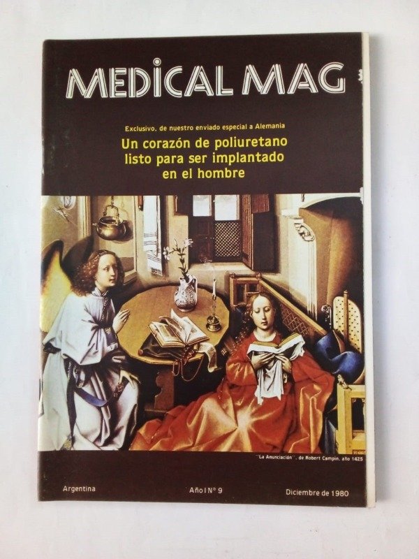 Producto - Medical Mag #9 - Diciembre 1980 - Un corazón de poliuretano