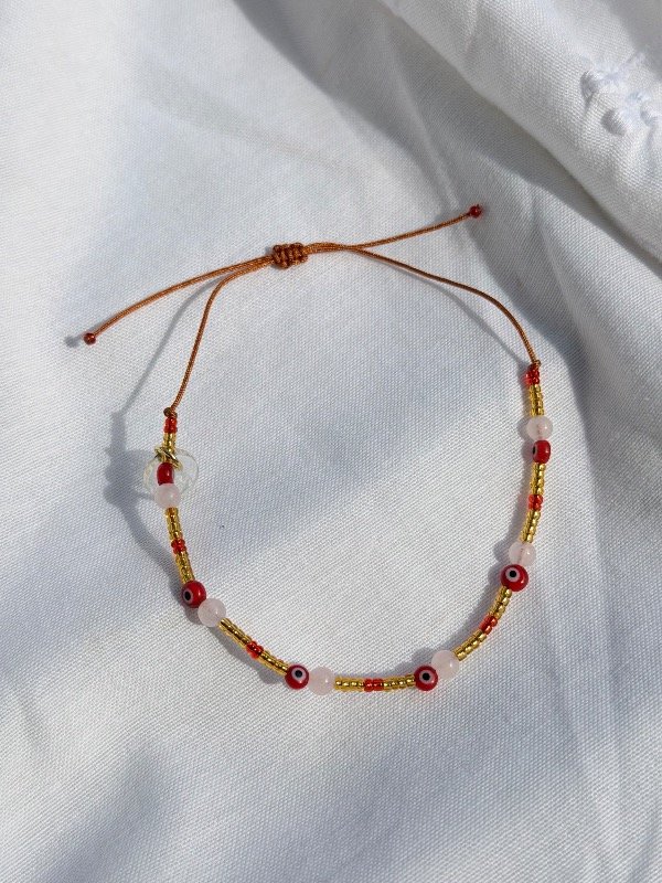 Producto - Pulsera AMORA cuarzo Rosa - 0