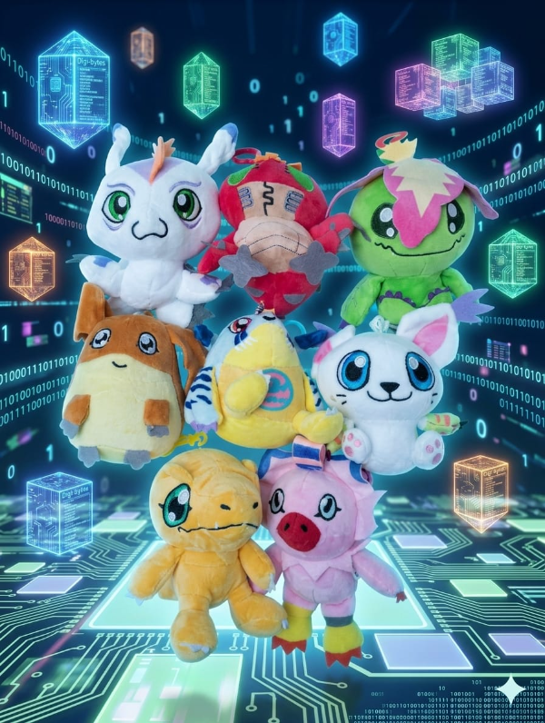 Producto - Peluches Colgante Digimon - 10cm - Ingrese para elegir modelo