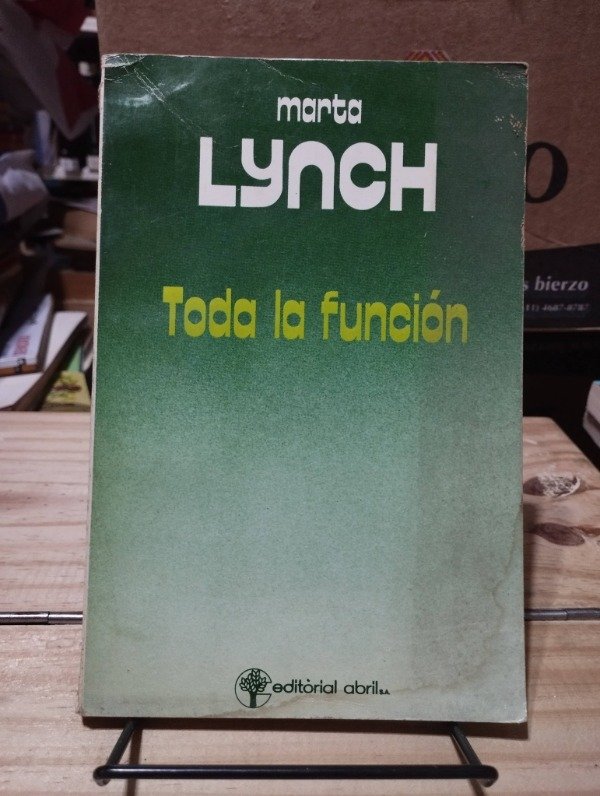 Producto - TODA LA FUNCIÓN - Marta Lynch