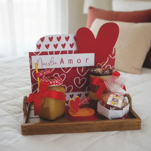 Producto - Bandeja Nuestro Amor San valentín Desayuno ( formato Digital)