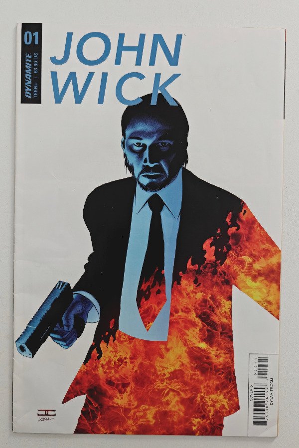 Producto - John Wick #1 (2017) - 1ra aparición de John Wick, variante por John Cassaday