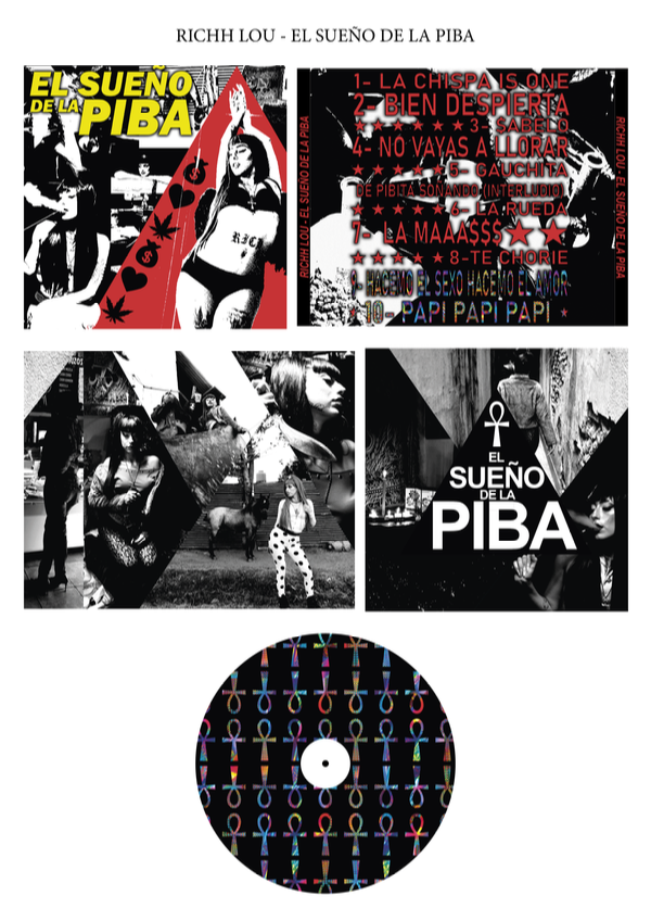 Producto - Richh lou "EL SUEÑO DE LA PIBA" CD Oficial