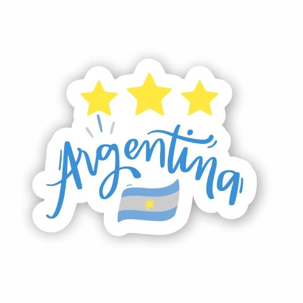 Producto - ST00265 Argentina estrellas