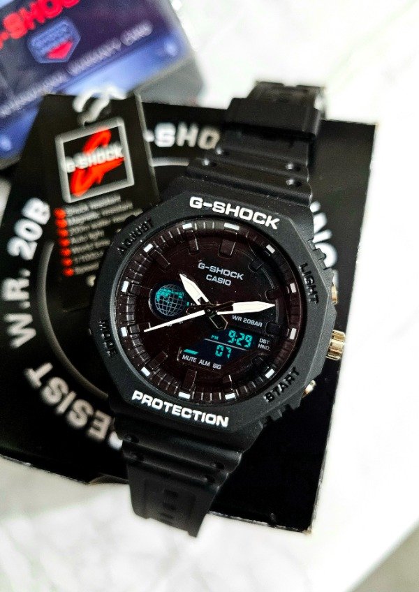 Producto - Reloj CASIO G-SHOCK 2100 WORLD (FULL BLACK)