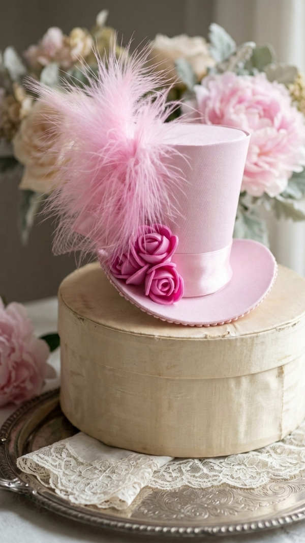Producto - mini galera rosa -  rococo - 2