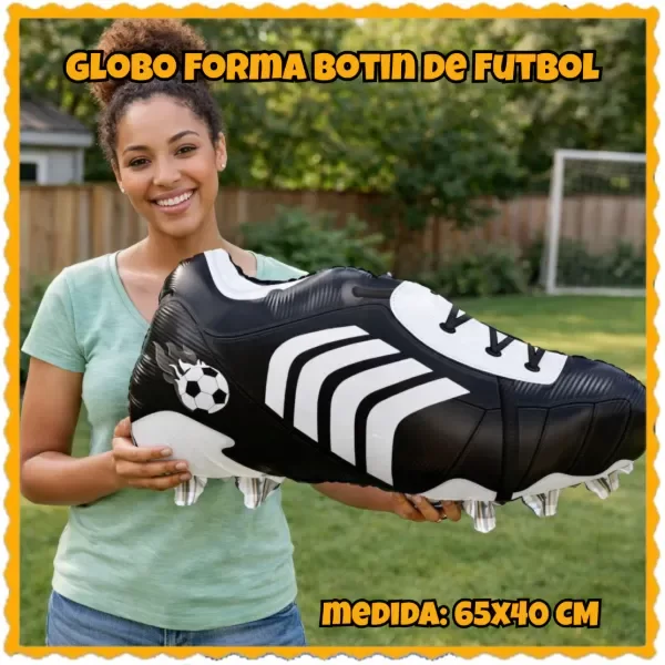Producto - Botín de fútbol negro