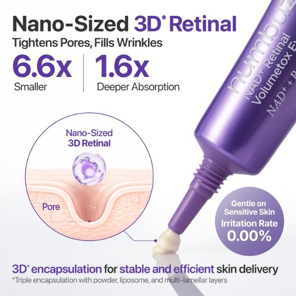 Producto - Numbuzin No.9 NAD Retinal Volumetox Eye Cream 20ml (Tube) - 4