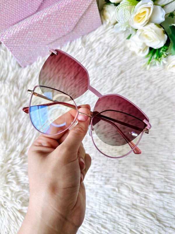 Producto - Lifted Eyes rosa viejo + blue cut AR stock