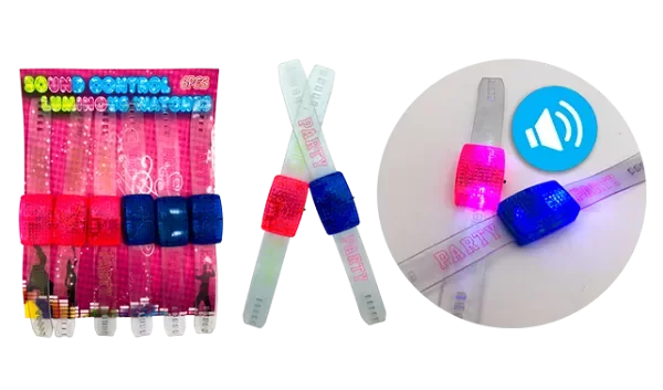 Producto - Pulsera Luminosa Audiorítmica VIP Party