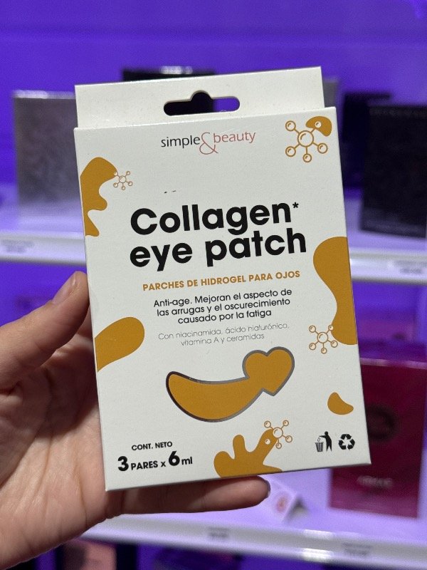 Producto - Set x3 pares parche de hidrogel para ojos antiage
