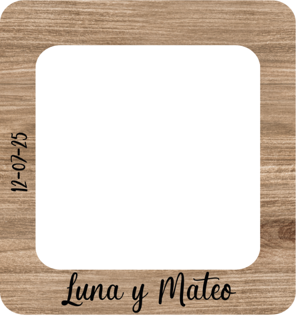Producto - MINI PORTARETRATOS CON IMAN - SIN PERSONAJES