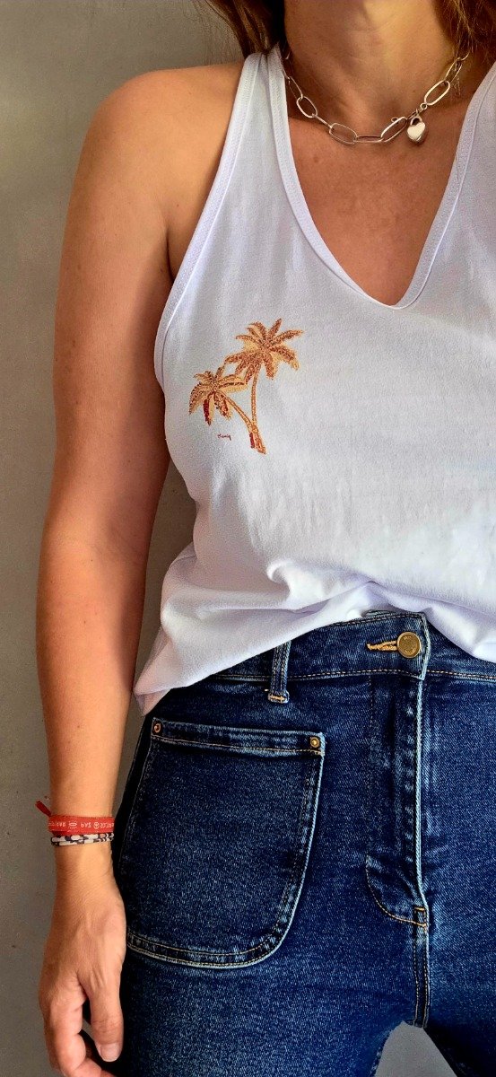 Producto - Musculosa Palmera