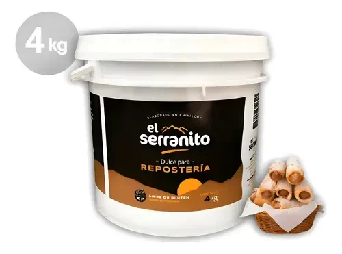 Producto - BALDE 4kg DULCE DE LECHE REPOSTERO EL SERRANITO