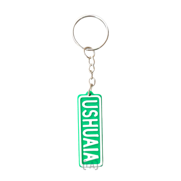 Producto - Llavero Cartel Verde Ushuaia