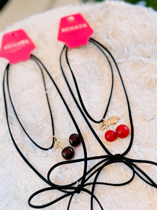 Producto - choker cereza