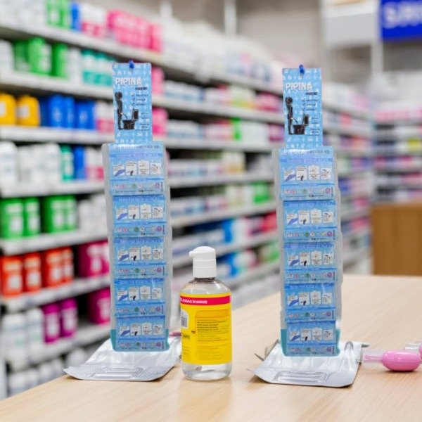 Producto - Dos Tira Exhibidora de 05 packs - Total 30 PiPiNaS