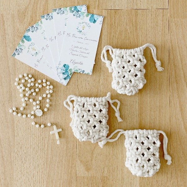 Producto - Bolsita Souvenir Comunión o Bautismo