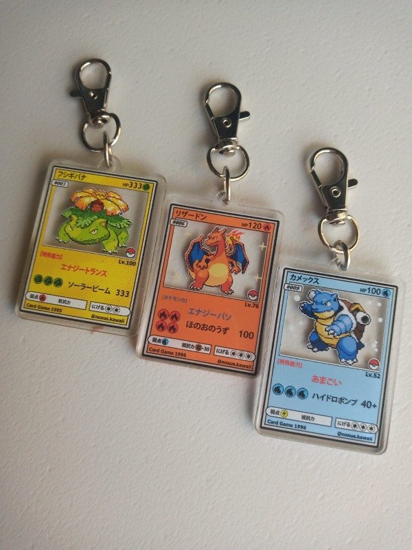 Producto - Venusaur, Charizard y Blastoise