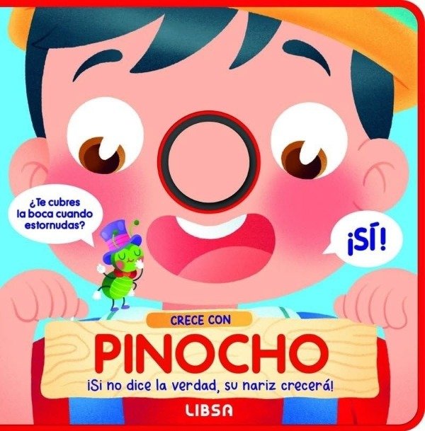 Producto - CRECE CON PINOCHO - LIBRO DE GOMAESPUMA