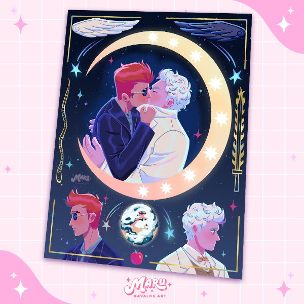 Producto - GOOD OMENS - Print A6