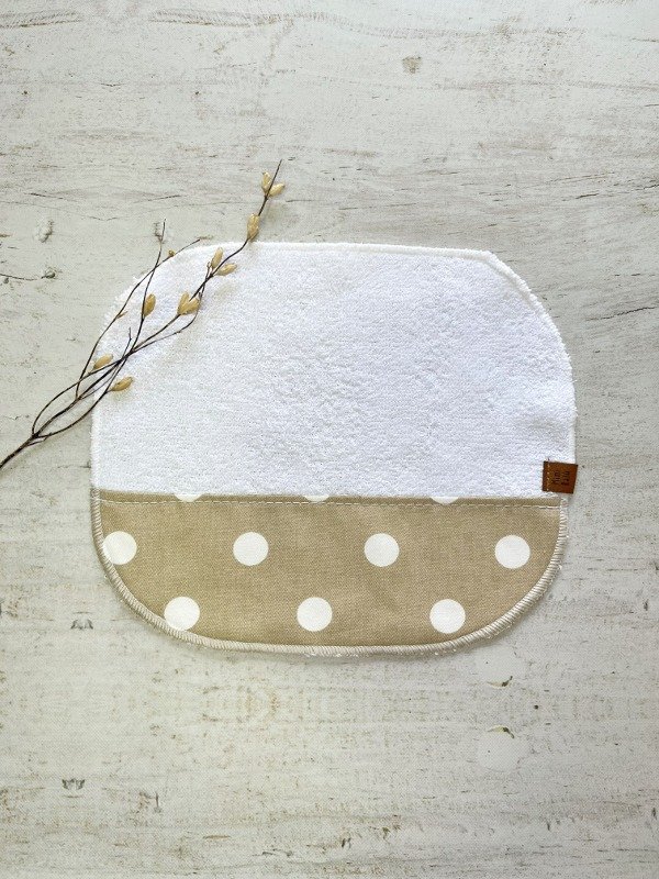 Producto - Babita Toalla LUNARES MARRON