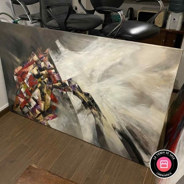 Producto - CUADRO OLEO ABSTRACTO EN BASTIDOR 200x120 SCHWERLT #9120