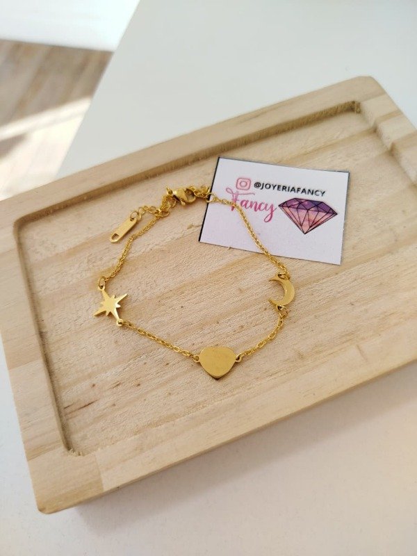 Producto - Pulsera corazon luna ad