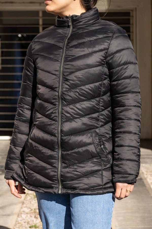 Producto - campera reversible negra