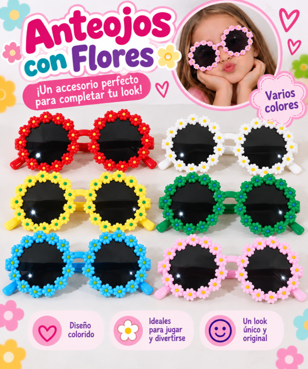 Producto - Anteojos margarita x12u.