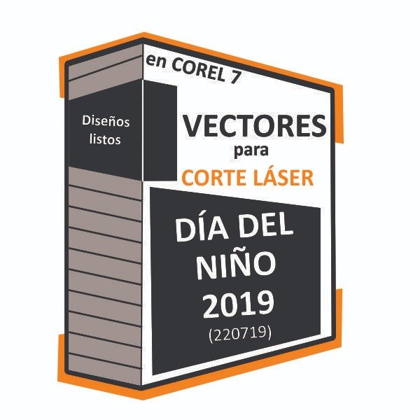 Producto - Vectores Día del Niño 2019 para corte láser