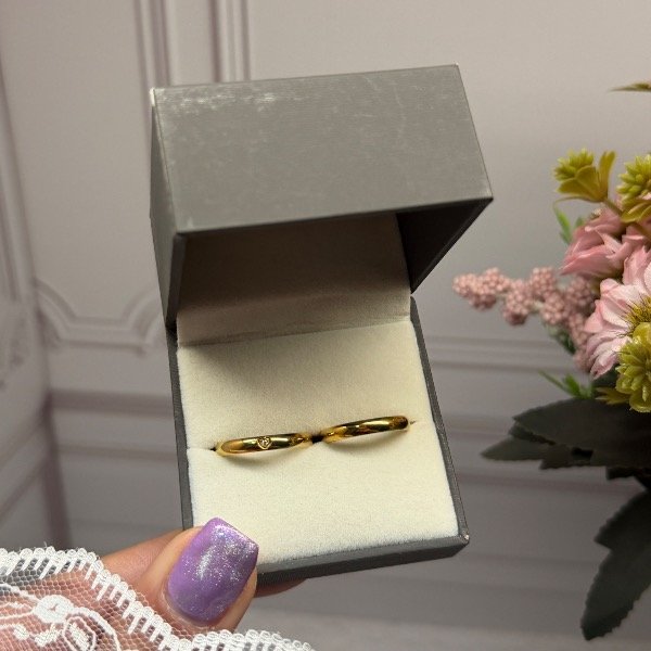 Producto - Anillos Promesa: Heart Shine Golden - 2